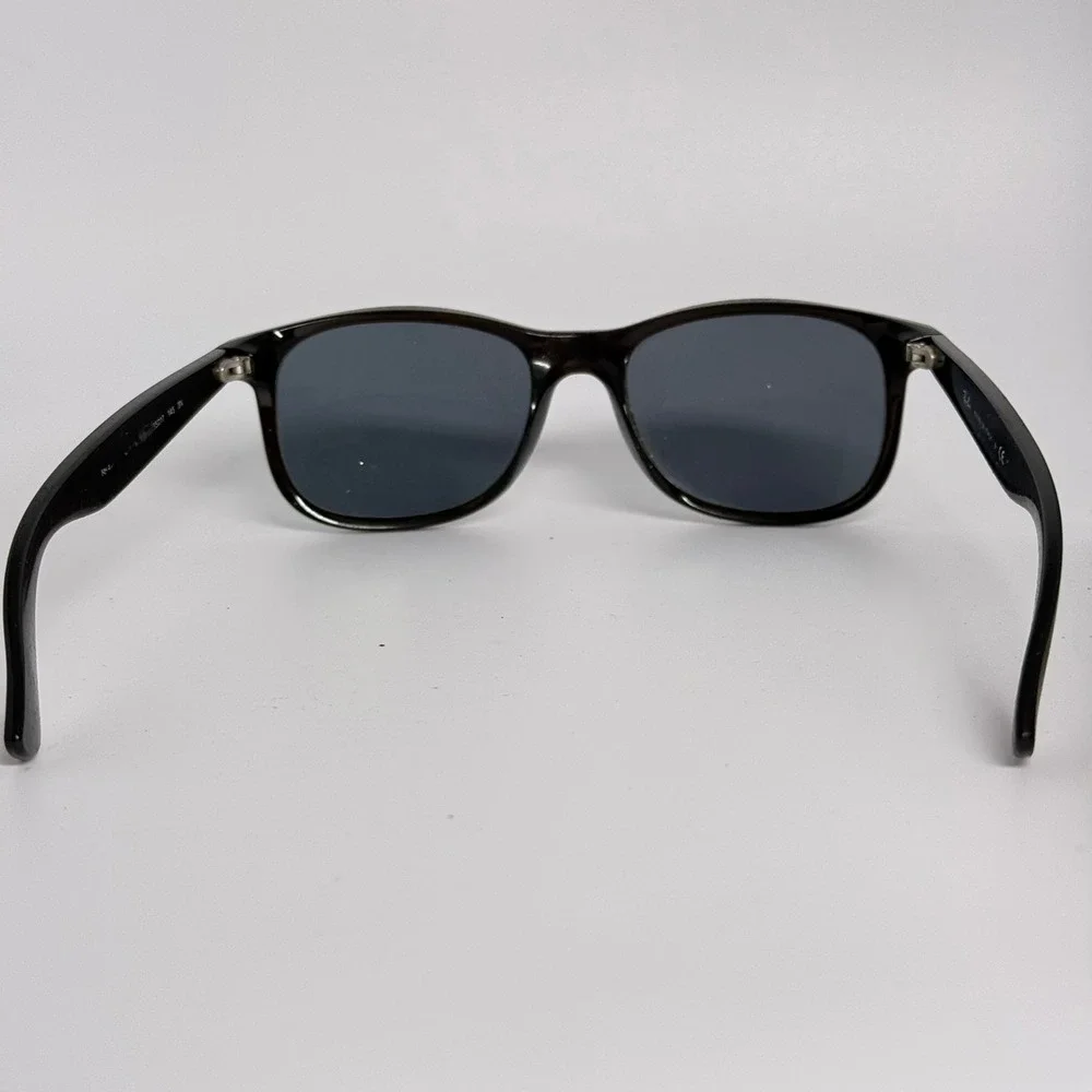 Ray-Ban RB4187 Chris Sunglasses Brown Tortoise Grey Lens 55mm Made in Italy